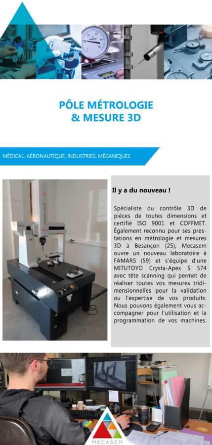 Flyer pôle mesure 3D 1/2